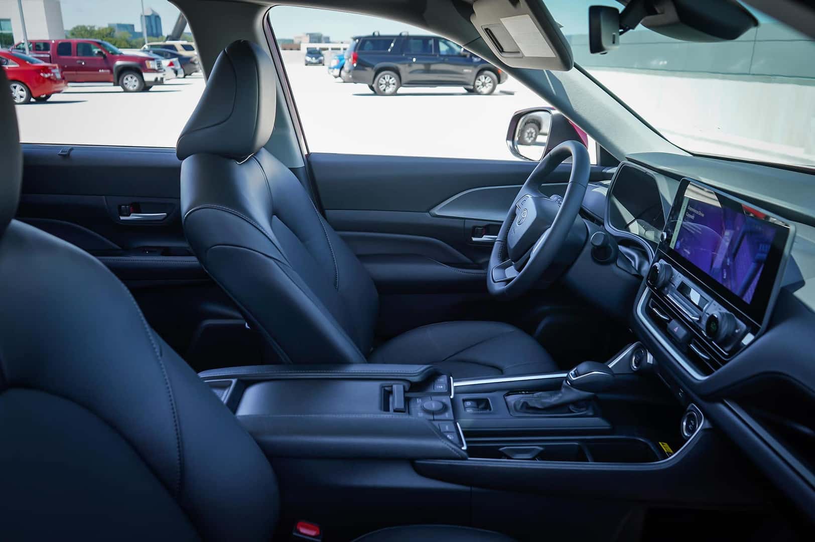 The 2024 Toyota Grand Highlanders Premium Leather Seating