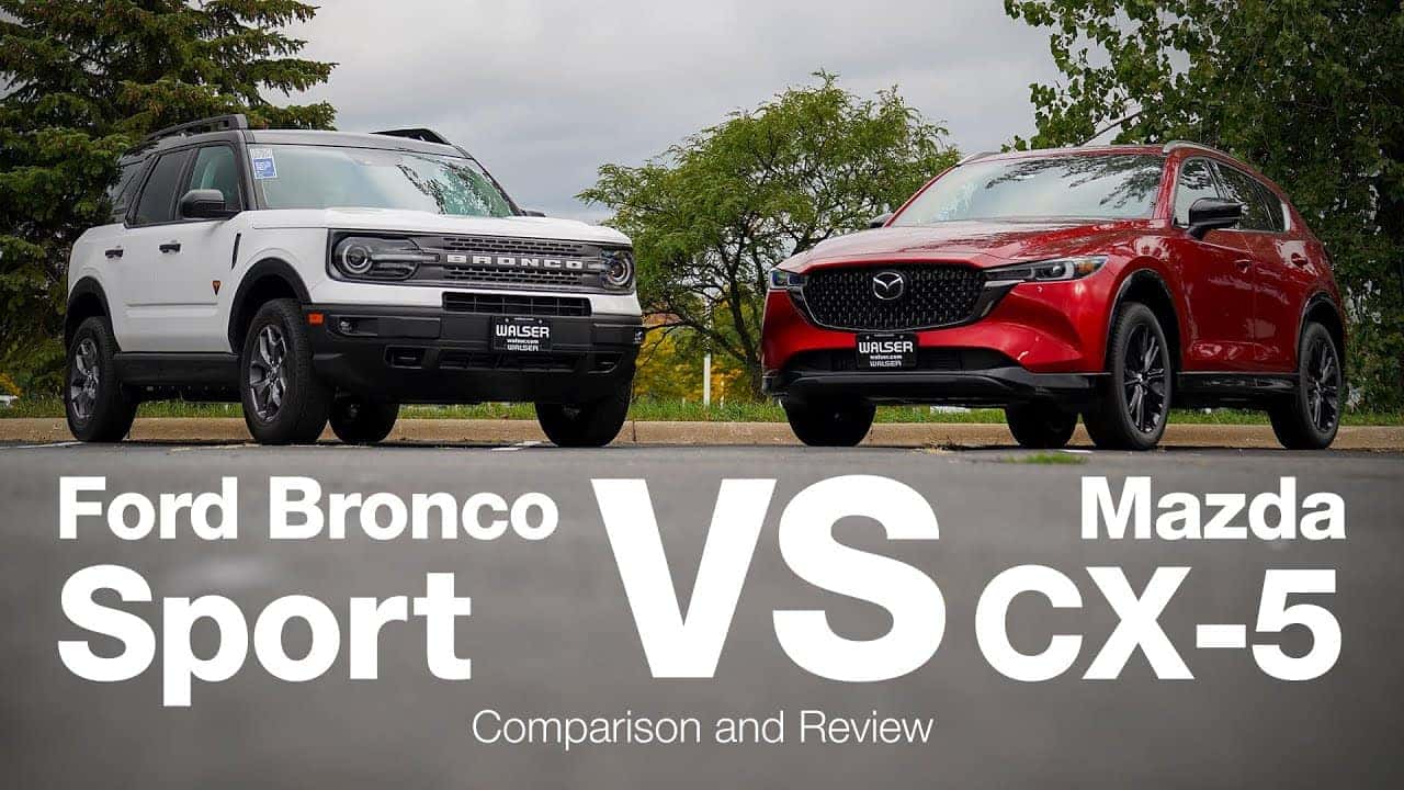 A Comparison of the Mazda CX-5 and Ford Bronco Sport A Comparison of the Mazda CX-5 and Ford Bronco Sport