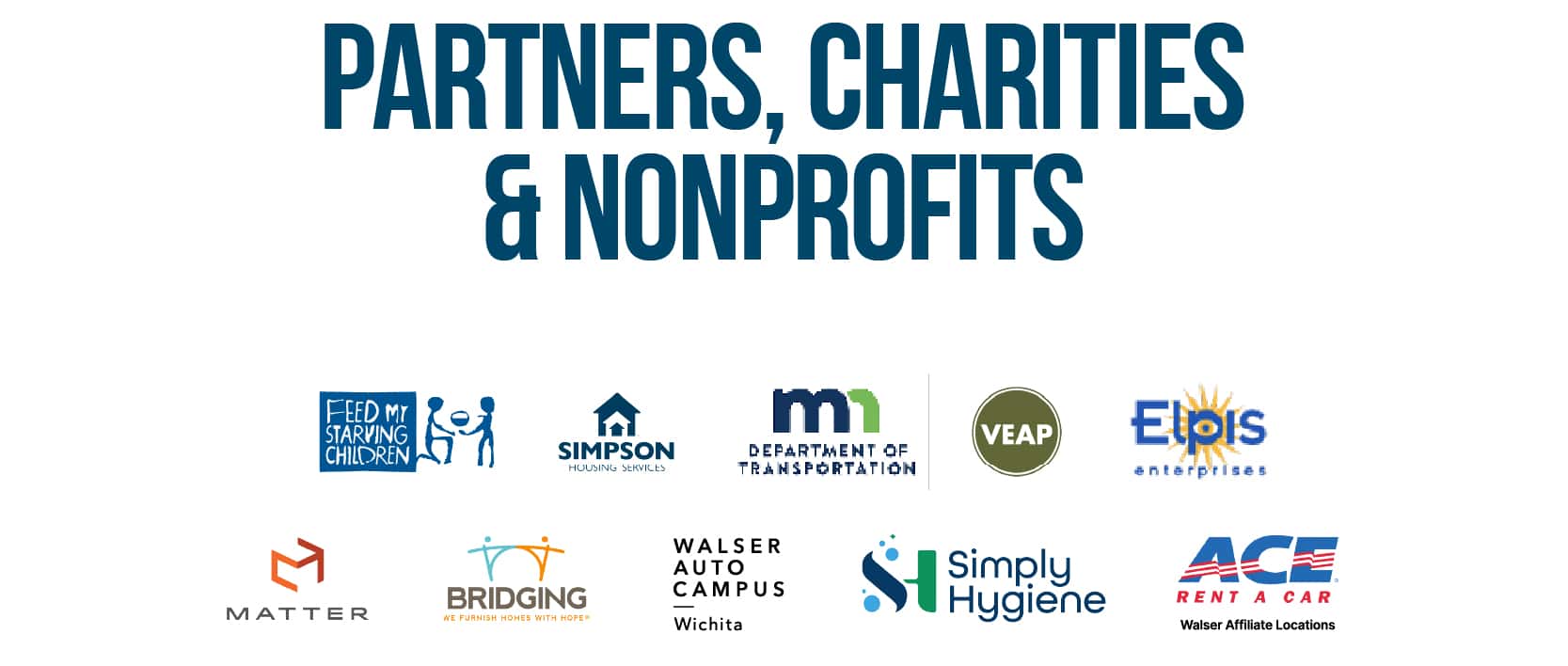 Partners, Charities & Nonprofits