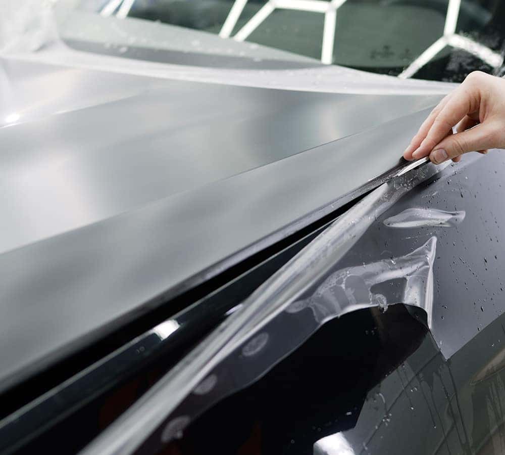 3M Paint Protection Film Being Applied