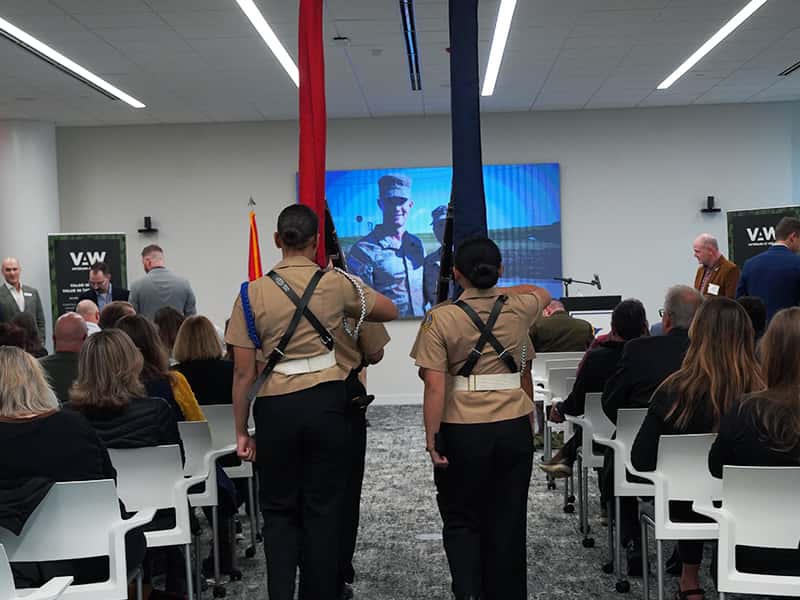 Color Guard at Walser