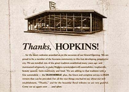 Grand opening photo of the first Walser location in Hopkins, Minnesota