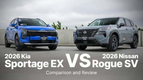 2026 Nissan Rogue SV vs Kia Sportage EX 2026 Nissan Rogue SV vs Kia Sportage EX