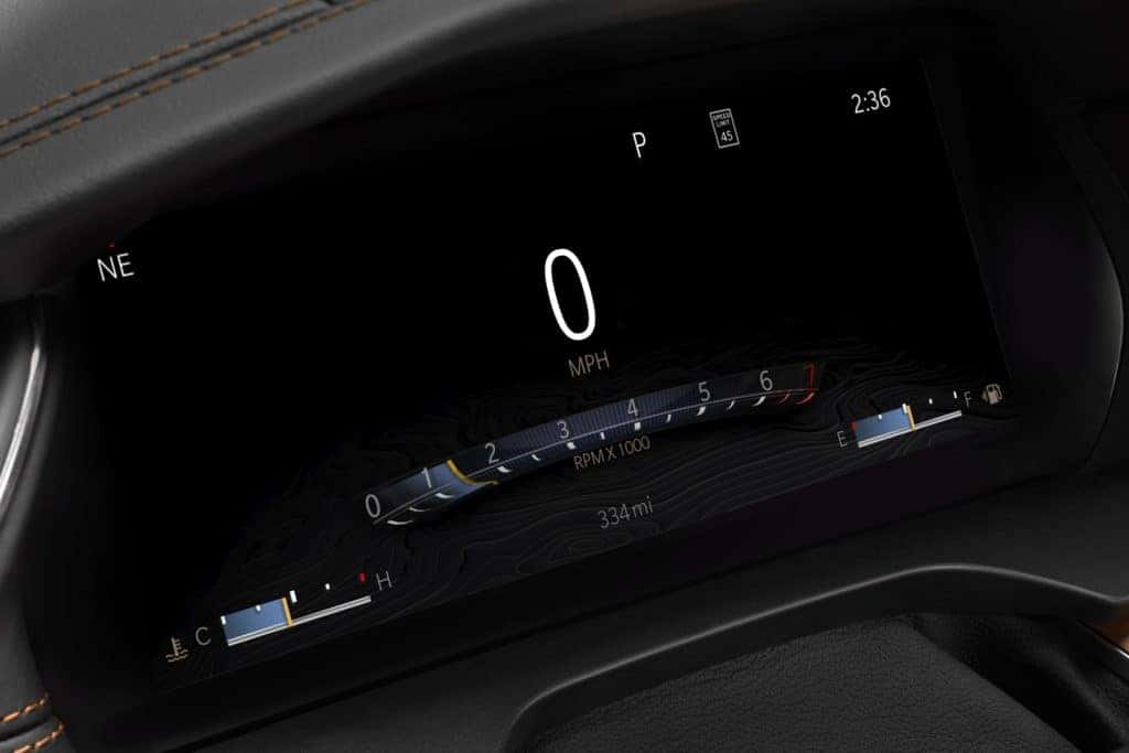 2021 Grand Cherokee L Digital Gauge Cluster
