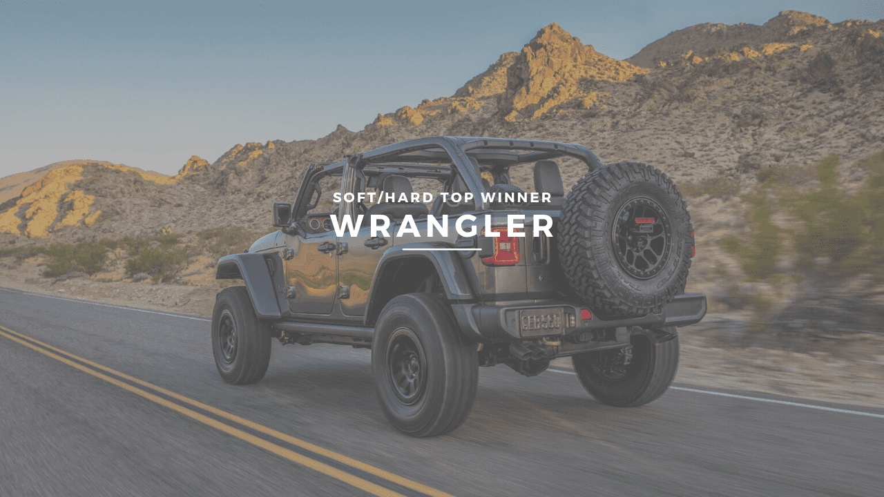 2022 Wrangler has better hard shell system over Bronco