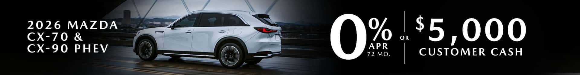 CRAZY GOOD DEAL ON MAZDA CX-70 and CX-90 PHEV