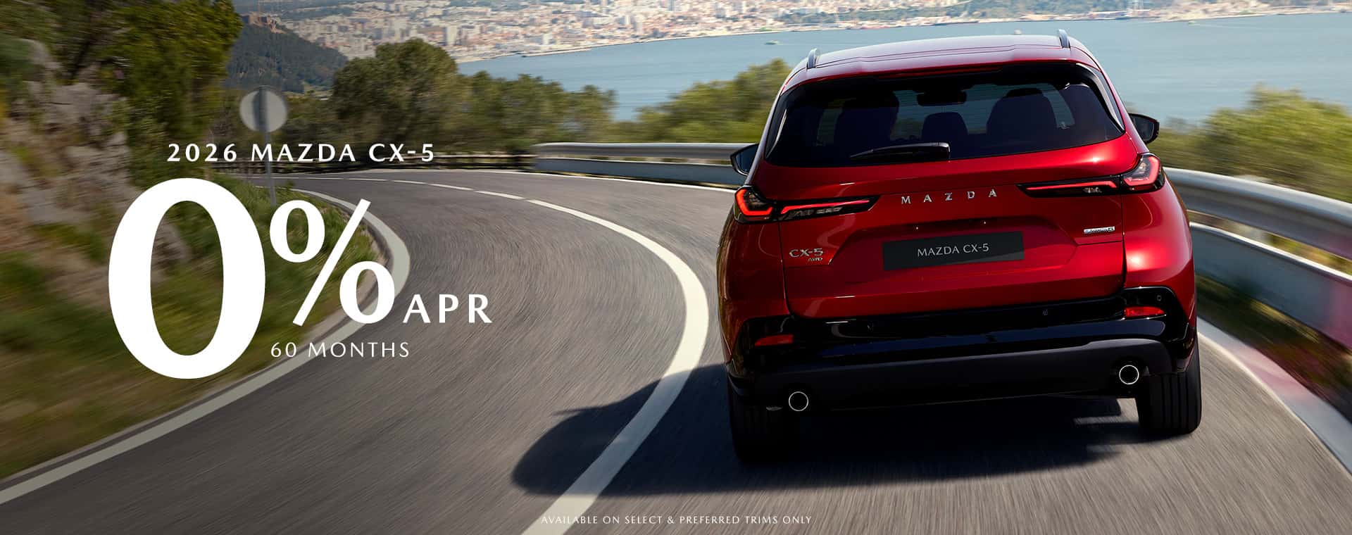 0% APR on 2026 CX-5's