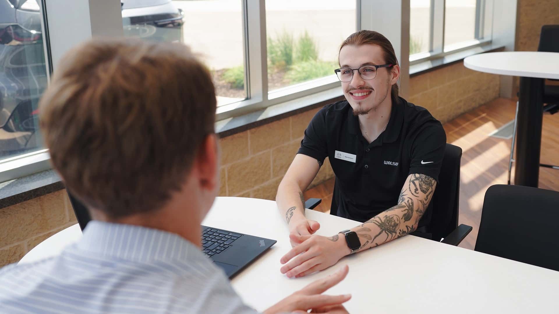 Sales staff are freindly and helpful at walser burnsville mazda