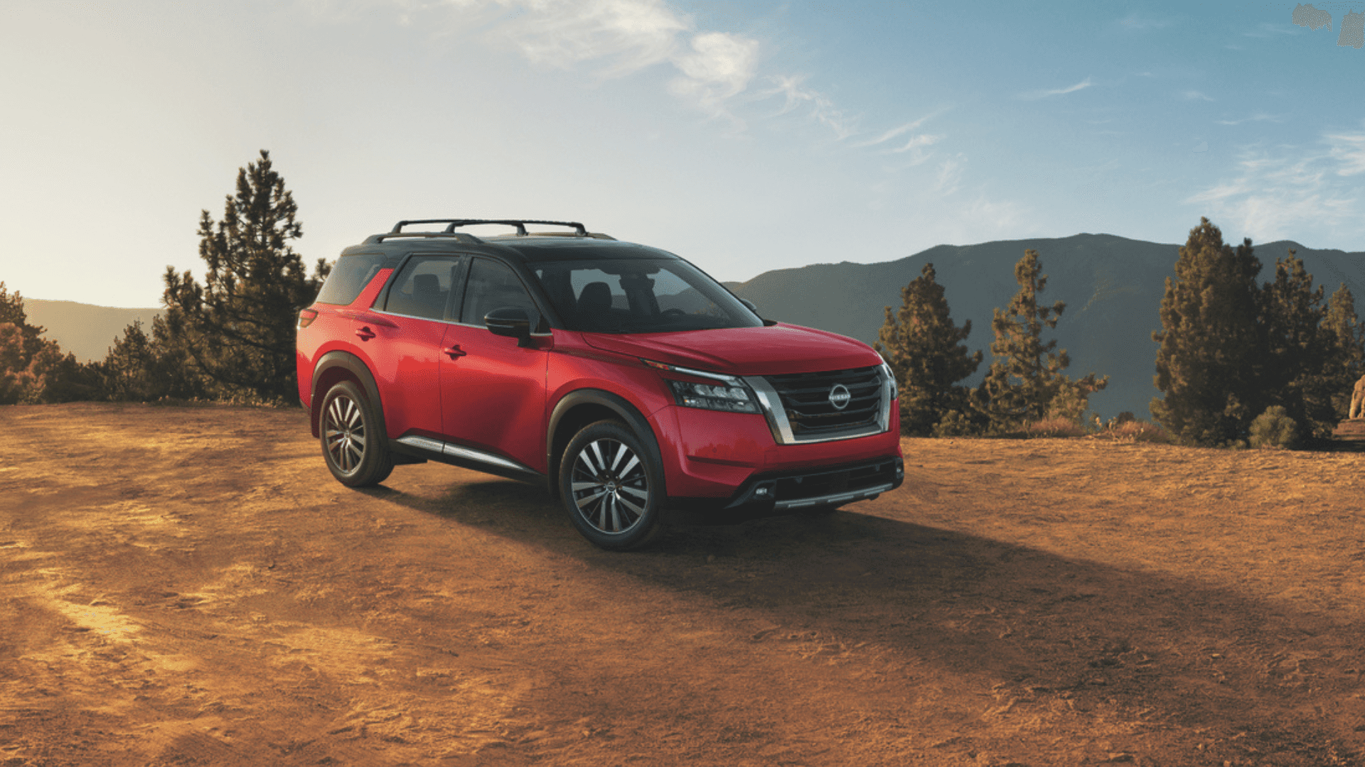 2025 Nissan Pathfinder Driving in Snow