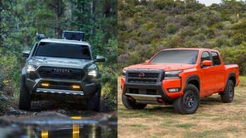 Nissan Frontier vs Toyota Tacoma