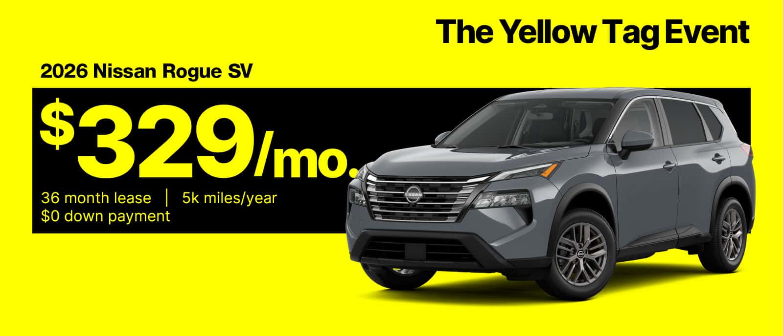 Rogue Yellow Tag Lease