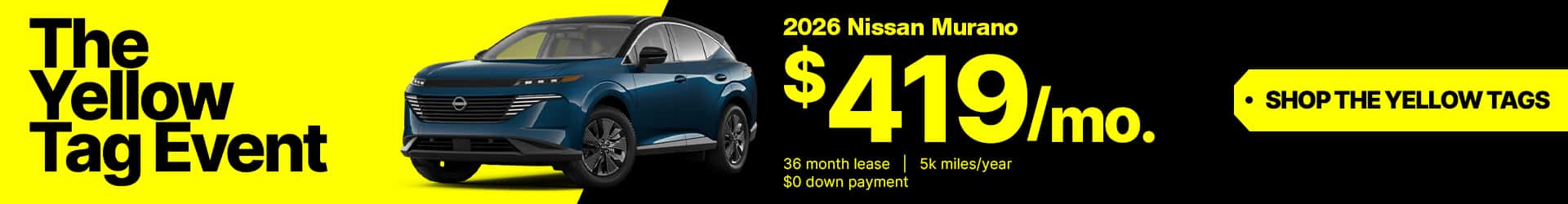 Lease a New Murano