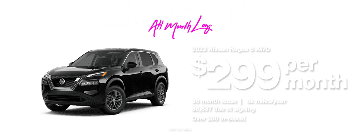 2023 Nissan Rogue: Lease from $299/mo