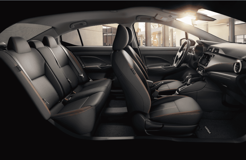 2024 Nissan Versa passenger space