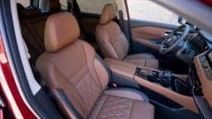 Premium Leatherette Seats in the 2024 Nissan Rogue