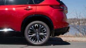Tires of a 2024 Nissan Rogue