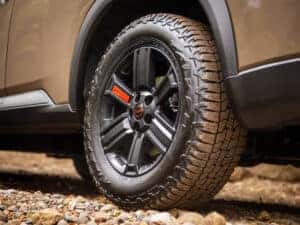 2025 Nissan Rogue Rock Creek tires