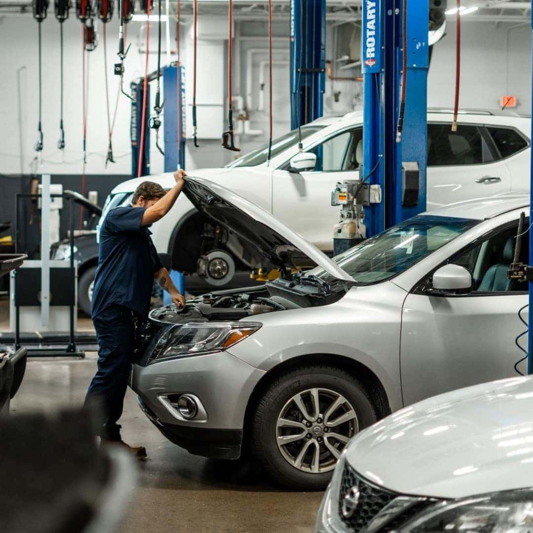 Genuine Nissan replacement battery service