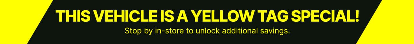 yellow tag special