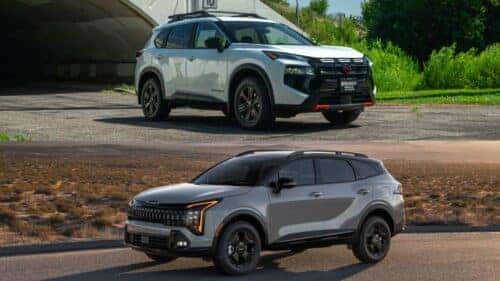 Nissan Rogue vs Kia Sportage