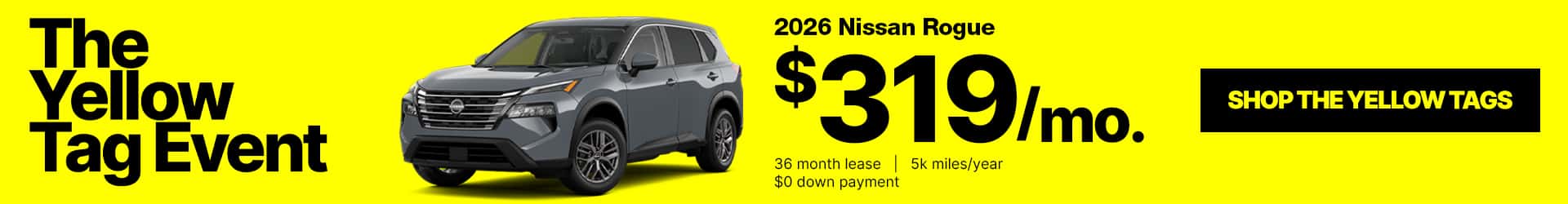 Yellow Tag October Lease
