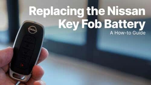 Replacing the Nissan Key Fob Battery