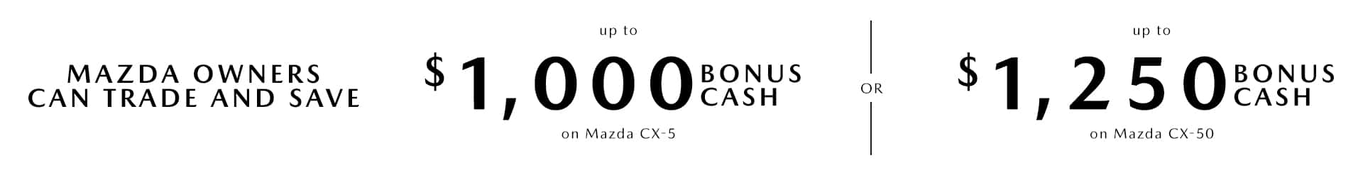 Trade In Bonus Cash