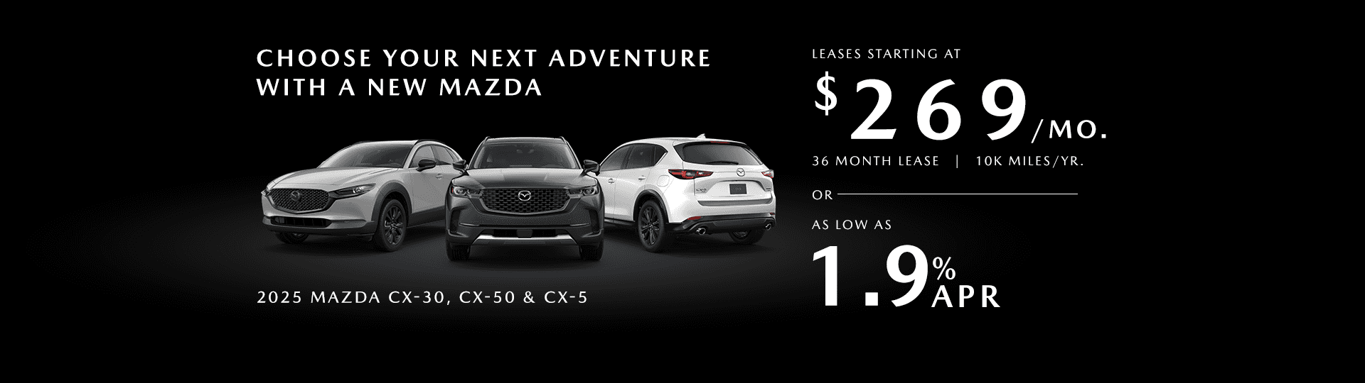 Lease and APR Specials