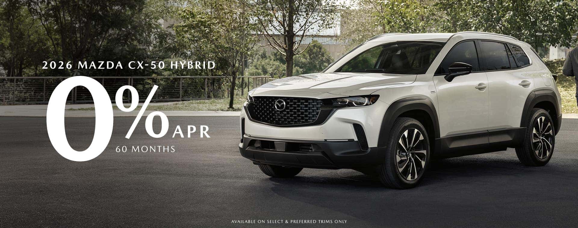 0% APR CX-50 Hybrid for 60 months