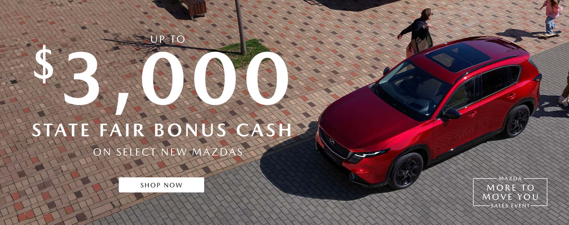 Largest Savings of the Year on Brand New Mazda's
