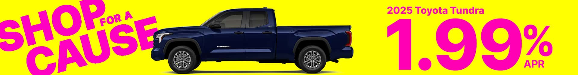 Affordable Interest Rates on New Toyota Vehicles