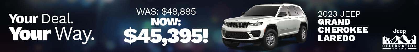 Best Deal on a Grand Cherokee near Bloomington, Indiana.