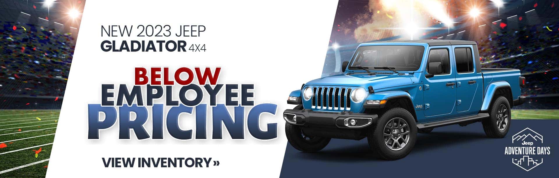 Employee Pricing on New Jeep Gladiators near Terre Haute, Indiana