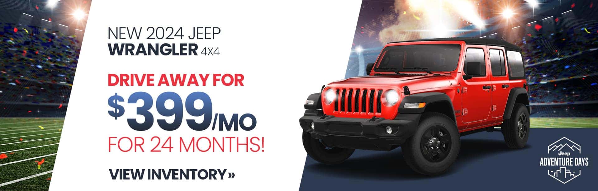 Best 2023 Jeep Wrangler lease special near Terre Haute, Indiana