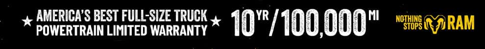 Best Full-Size Truck Powertrain warranty right here at York CDJR in Brazil