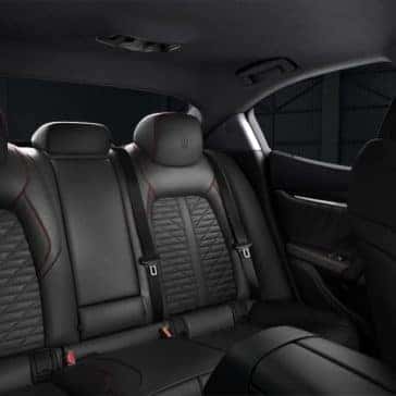 2019 Maserati Ghibli rear interior