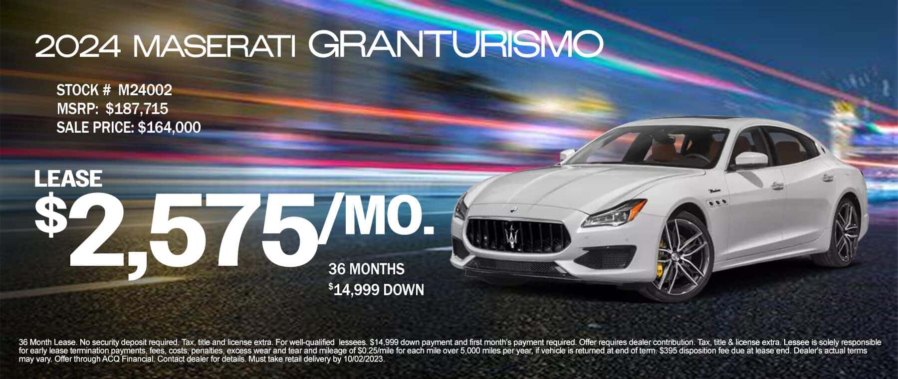 2024 MAS Granturismo Banner 9 23