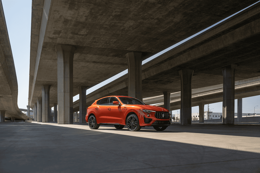 2023 Maserati Levante Trofeo parked in the shade